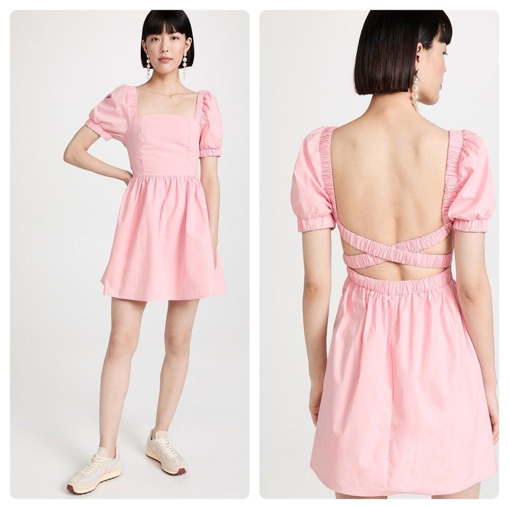 Glamorous Puff Sleeve Dress Puff Sleeve Dress Size XS